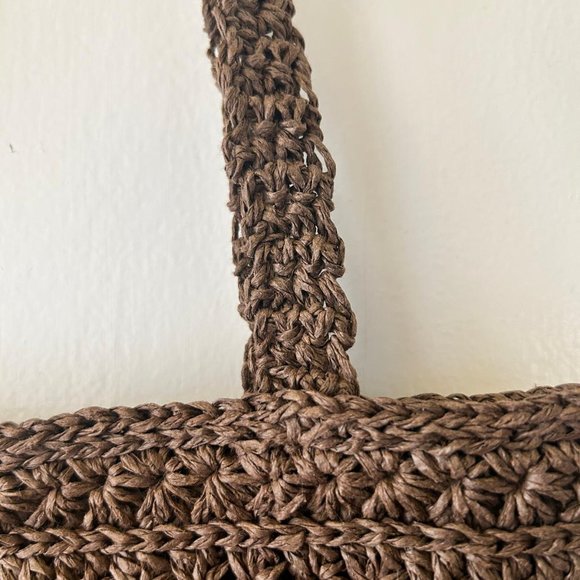 Handmade Crochet Tote Bag - Picture 3 of 8